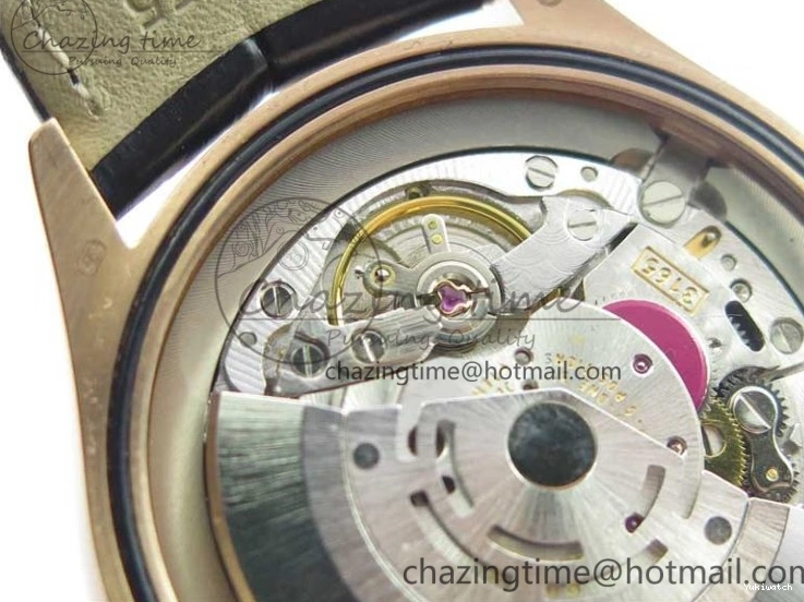 Markers Edition on Date BP Real Stick Cellini Black SA3165 RG 50519 Best Black Maker Dial Strap Leather 0725